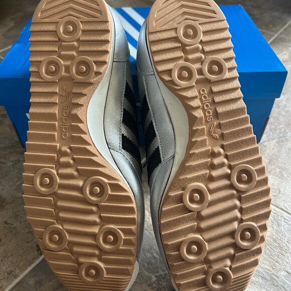 Adidas SL72 OG Silver Metallic Sneakers - Picture 6 of 6